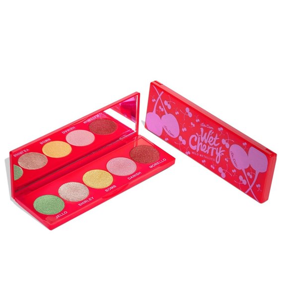Wet Cherry Eyeshadow Palette "Wild Metallics" ▪️ Lime Crime - Picture 3 of 8